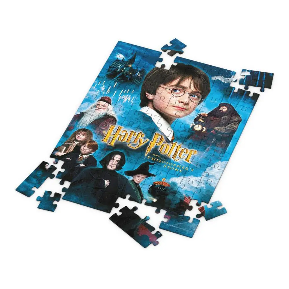 Harry Potter Jigsaw Puzzle s 3D-učinkom Philosopher's Stone Poster (100 kosov) fotografija izdelka