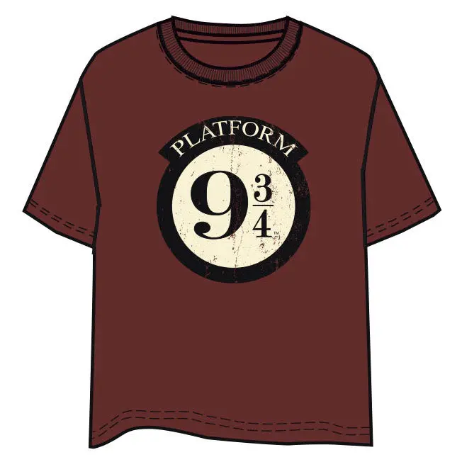 Harry Potter Platform 9 3/4 Odrasla majica s kratkimi rokavi fotografija izdelka