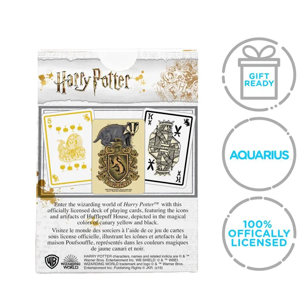 Igralne karte Harry Potter Hufflepuff fotografija izdelka