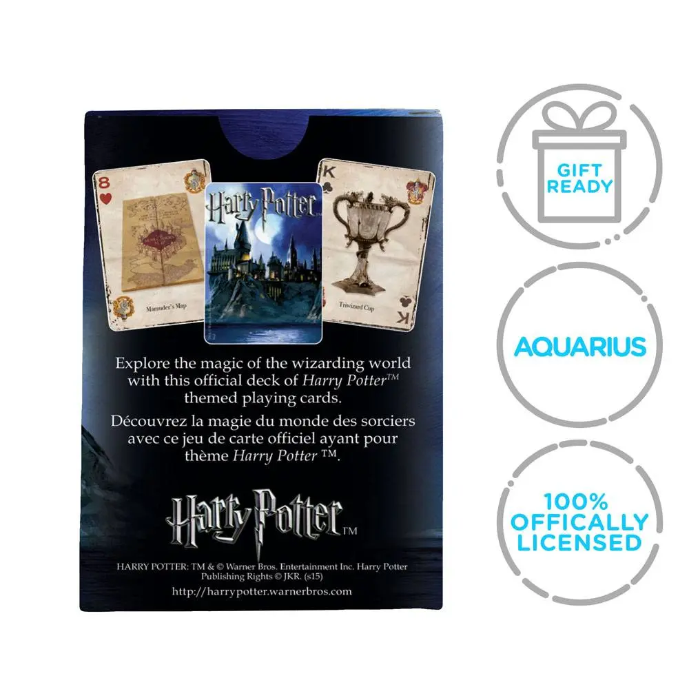 Harry Potter Playing Cards Wizarding World Igralne Karte fotografija izdelka