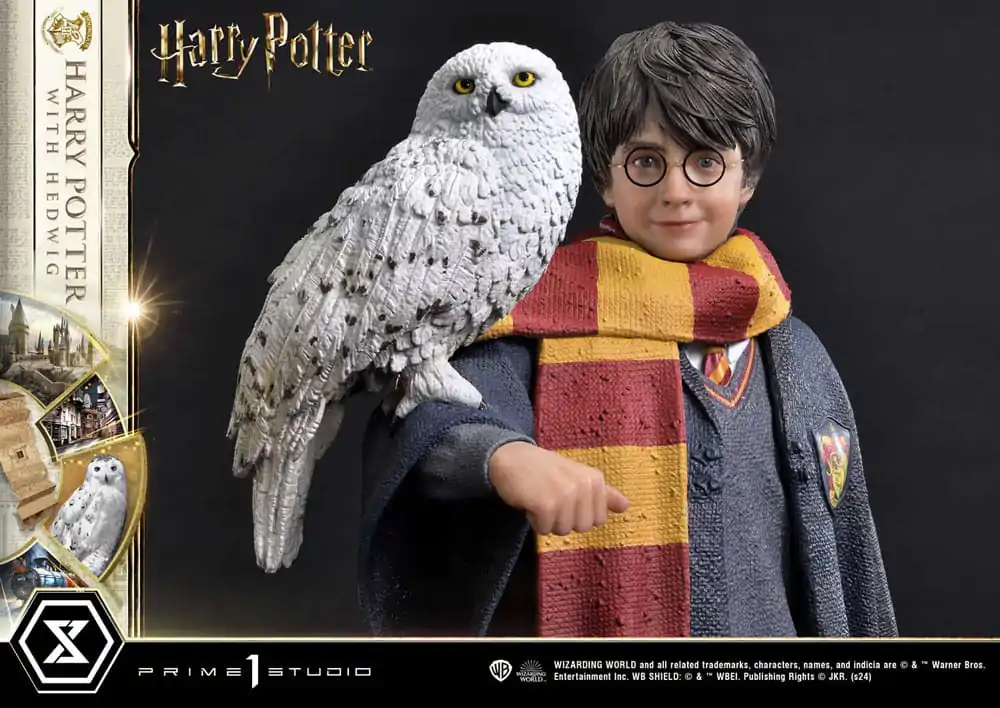 Harry Potter Prime Collectibles Kip 1/6 Harry Potter s Hedwigom 28 cm fotografija izdelka
