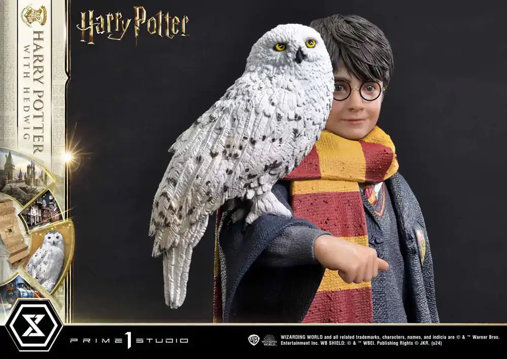 Harry Potter Prime Collectibles Kip 1/6 Harry Potter s Hedwigom 28 cm fotografija izdelka