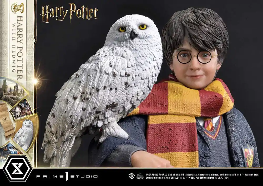 Harry Potter Prime Collectibles Kip 1/6 Harry Potter s Hedwigom 28 cm fotografija izdelka