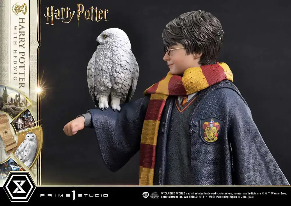 Harry Potter Prime Collectibles Kip 1/6 Harry Potter s Hedwigom 28 cm fotografija izdelka