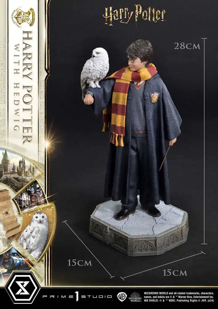 Harry Potter Prime Collectibles Kip 1/6 Harry Potter s Hedwigom 28 cm fotografija izdelka