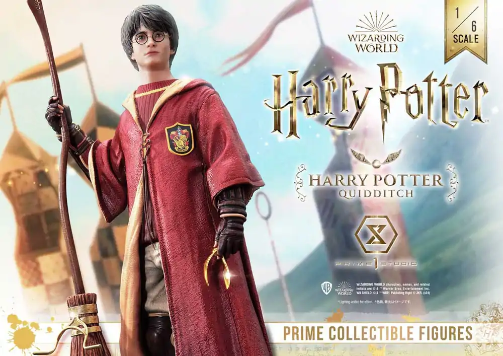 Harry Potter Prime Collectibles Kip 1/6 Harry Potter Quidditch Edition 31 cm fotografija izdelka