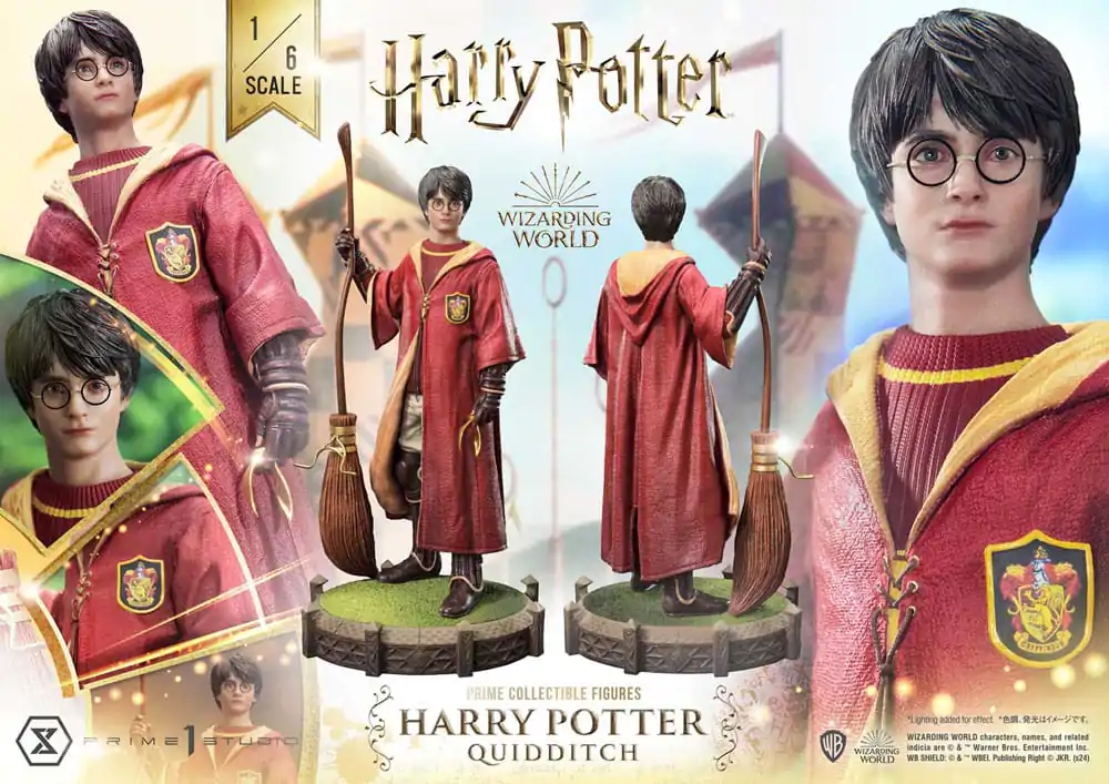 Harry Potter Prime Collectibles Kip 1/6 Harry Potter Quidditch Edition 31 cm fotografija izdelka