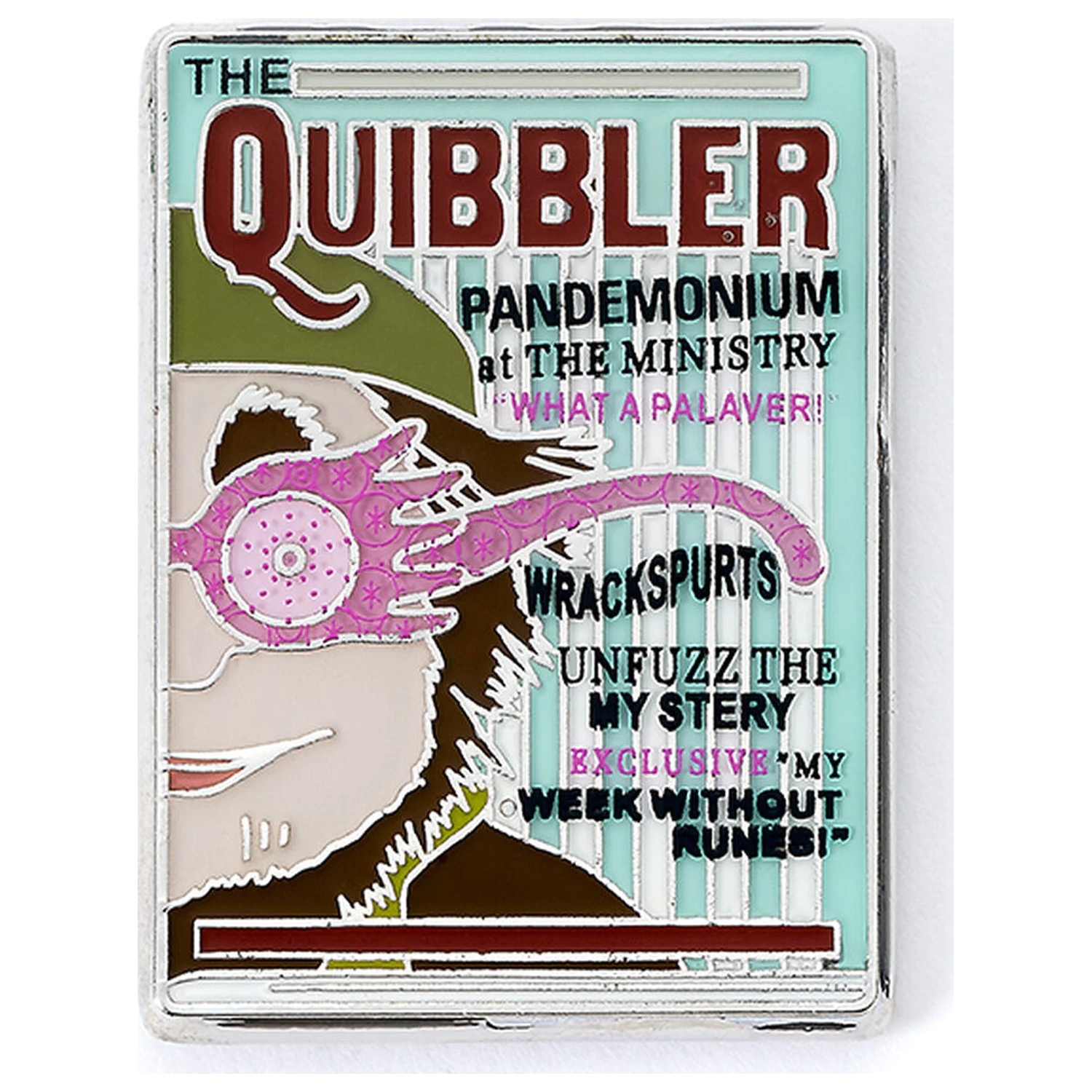 Harry Potter Quibbler priponka  fotografija izdelka