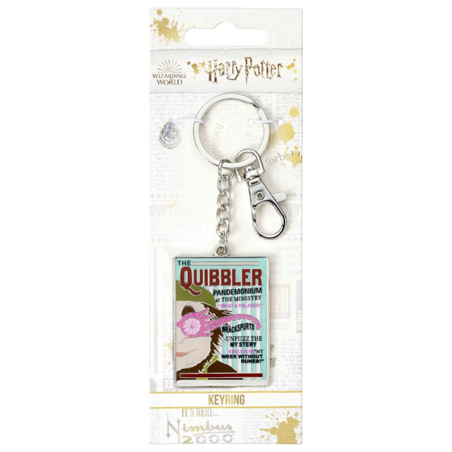 Harry Potter Quibbler obesek za ključe fotografija izdelka
