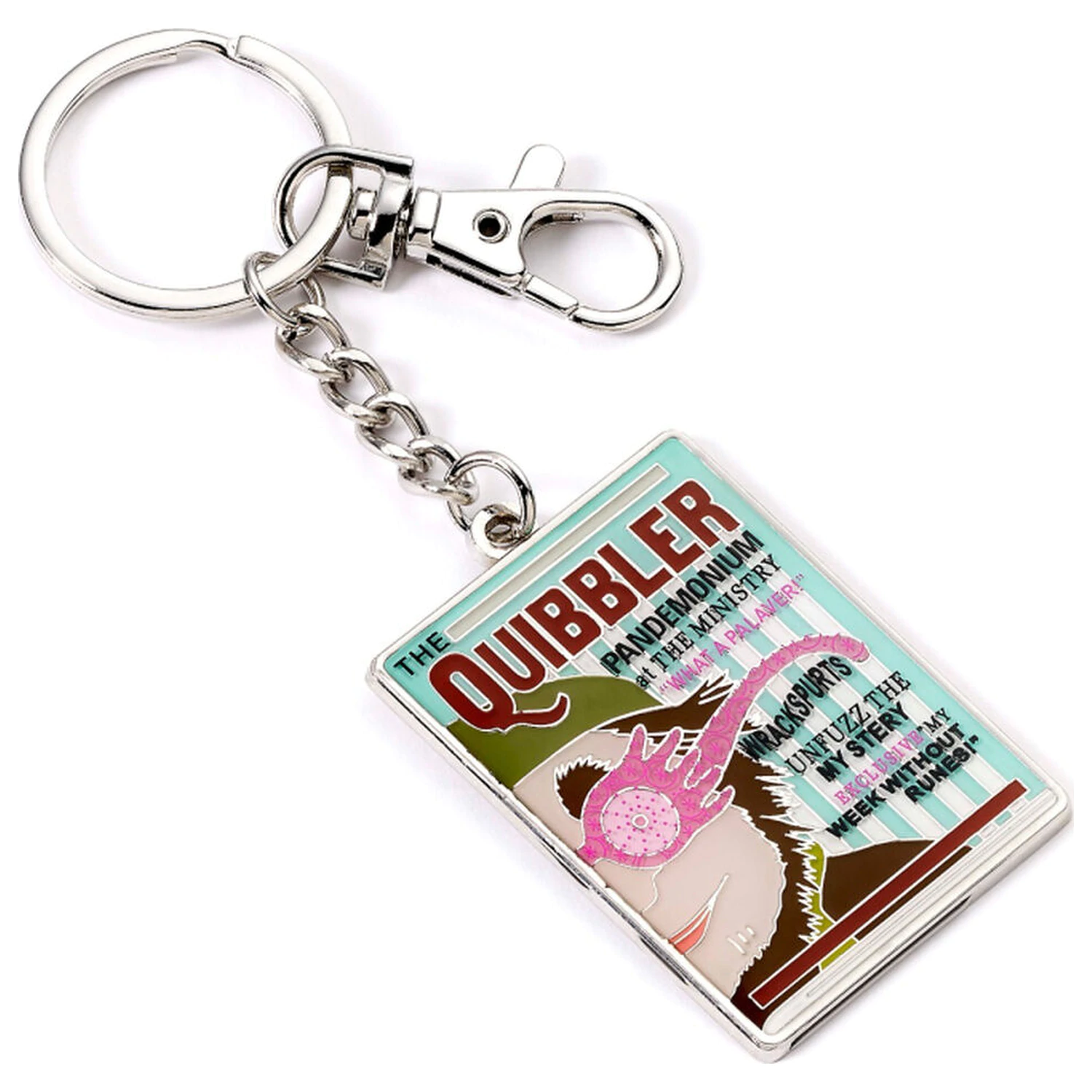 Harry Potter Quibbler obesek za ključe fotografija izdelka