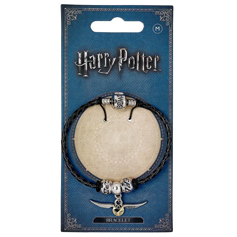 Harry Potter Slider Charm usnjena zapestnica Quidditch fotografija izdelka