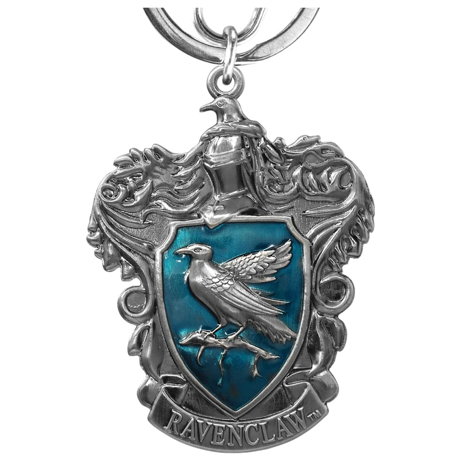 Harry Potter Pewter-Obesek za ključe Ravenclaw Crest fotografija izdelka