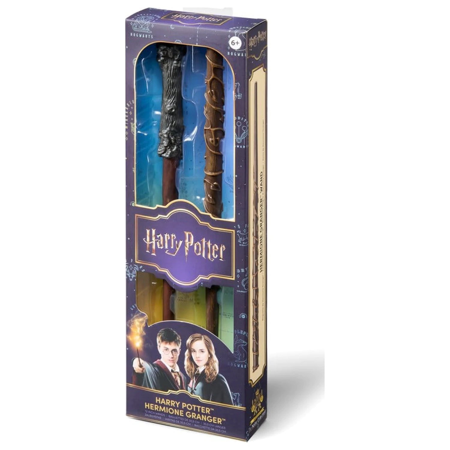 Harry Potter replike palic za igranje vlog, 2-paket Harry Potter & Hermione Granger 31 cm fotografija izdelka