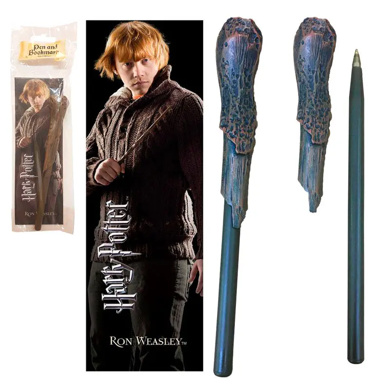 Harry Potter Ron Weasley wand obesek in zaznamek fotografija izdelka