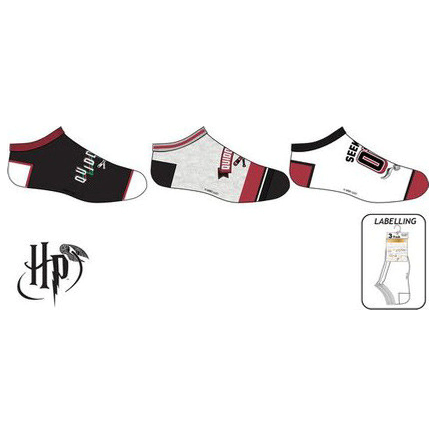 Harry Potter Seeker otroške skrivne nogavice 27/30 fotografija izdelka