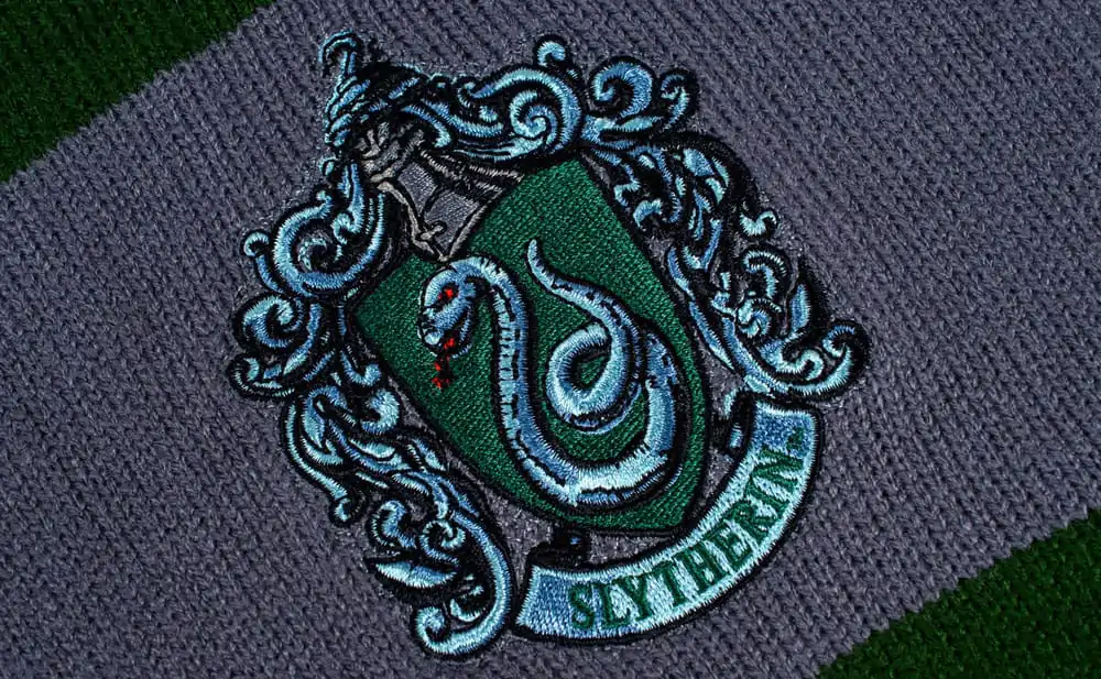 Harry Potter Scarf Slytherin Bold Stripes šal 160 cm fotografija izdelka