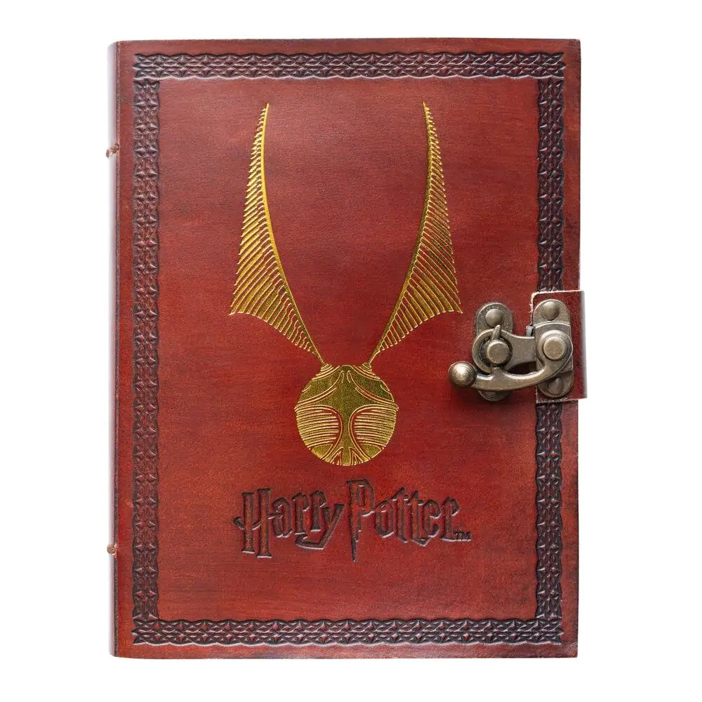 Harry Potter Snitch usnjen zvezek fotografija izdelka