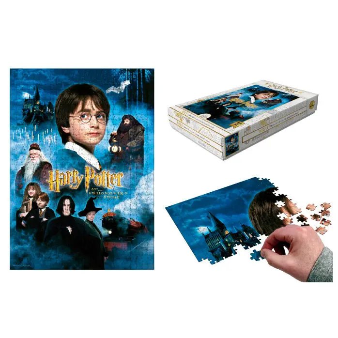 Harry Potter Jigsaw Puzzle Harry Potter and the Sorcerer's Stone Movie Poster - sestavljanka fotografija izdelka