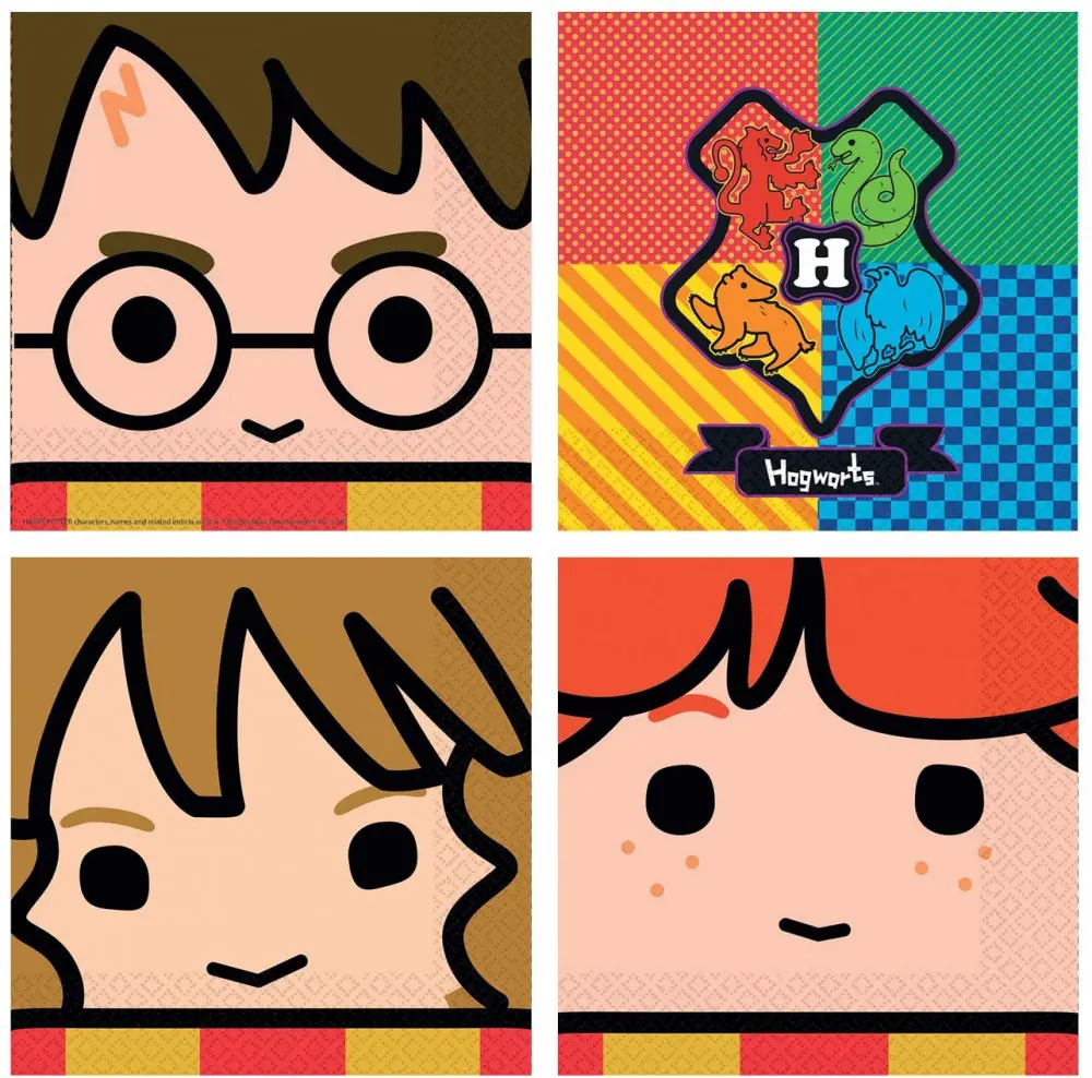 Harry Potter prtički, 16 kosov, 33*33 cm fotografija izdelka