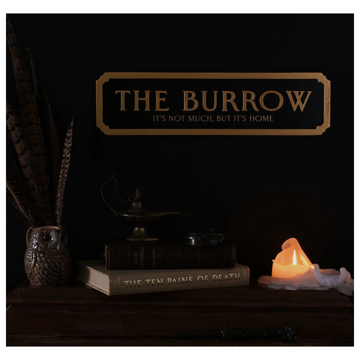 Harry Potter The Burrow znak fotografija izdelka