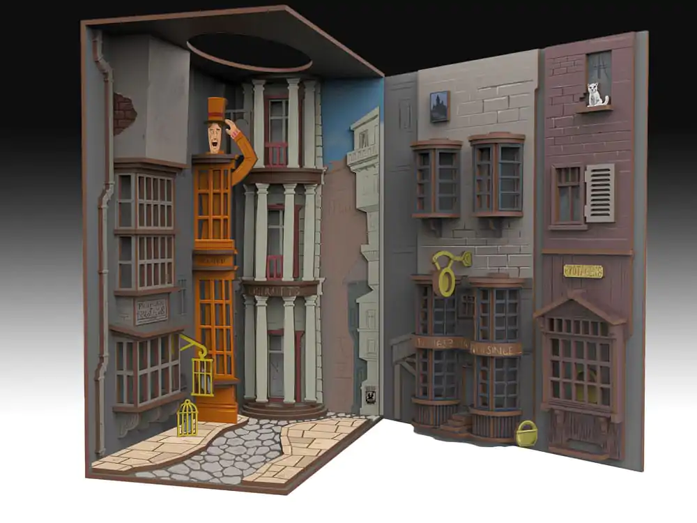 Harry Potter Tiny Adventures knjižna polica mini diorama Diagon Alley 23 cm fotografija izdelka