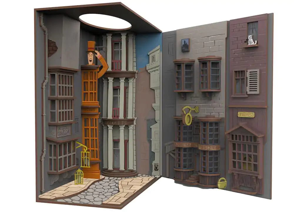 Harry Potter Tiny Adventures knjižna polica mini diorama Diagon Alley 23 cm fotografija izdelka