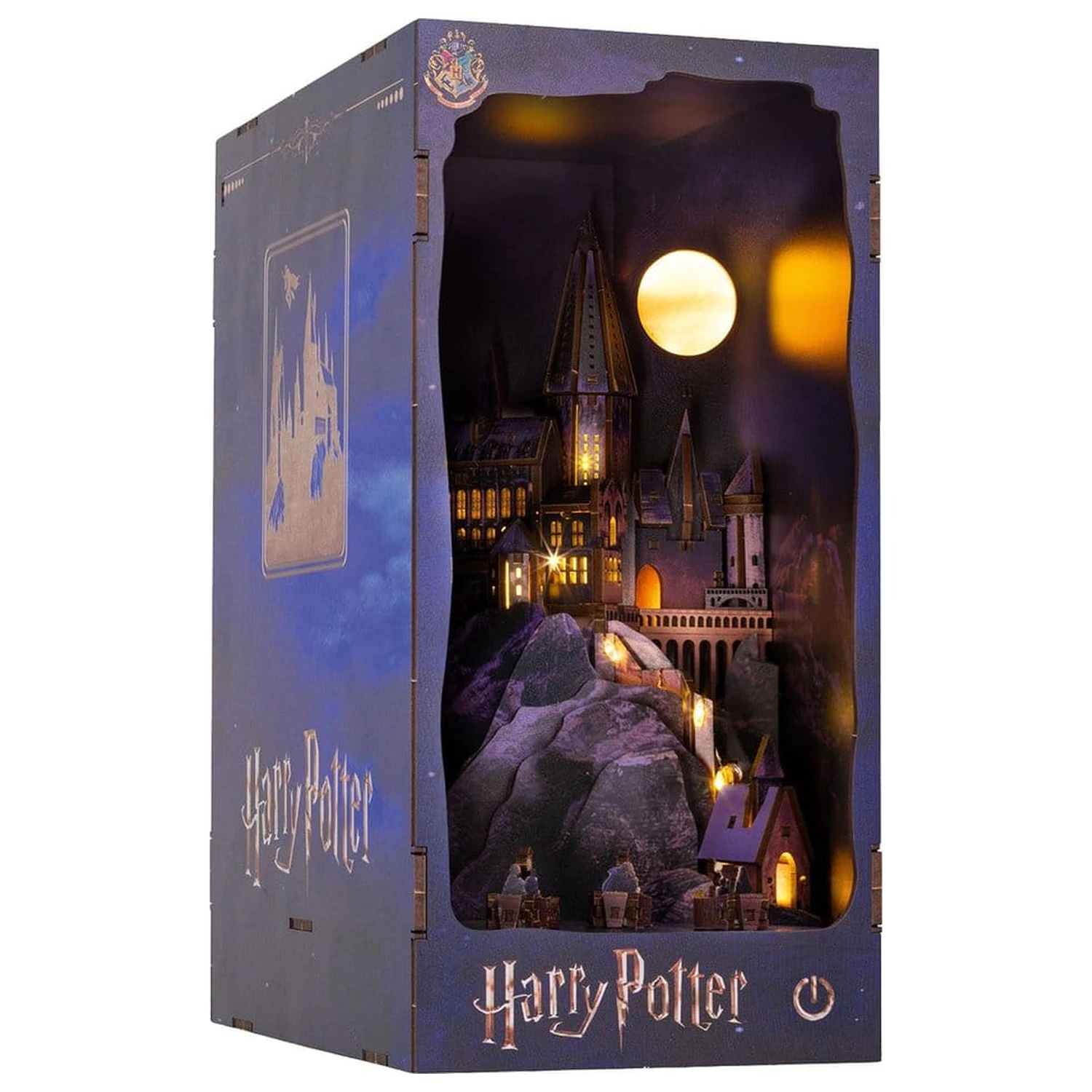 Harry Potter Tiny Adventures Book Nook Mini Diorama grad Hogwarts 18 cm fotografija izdelka