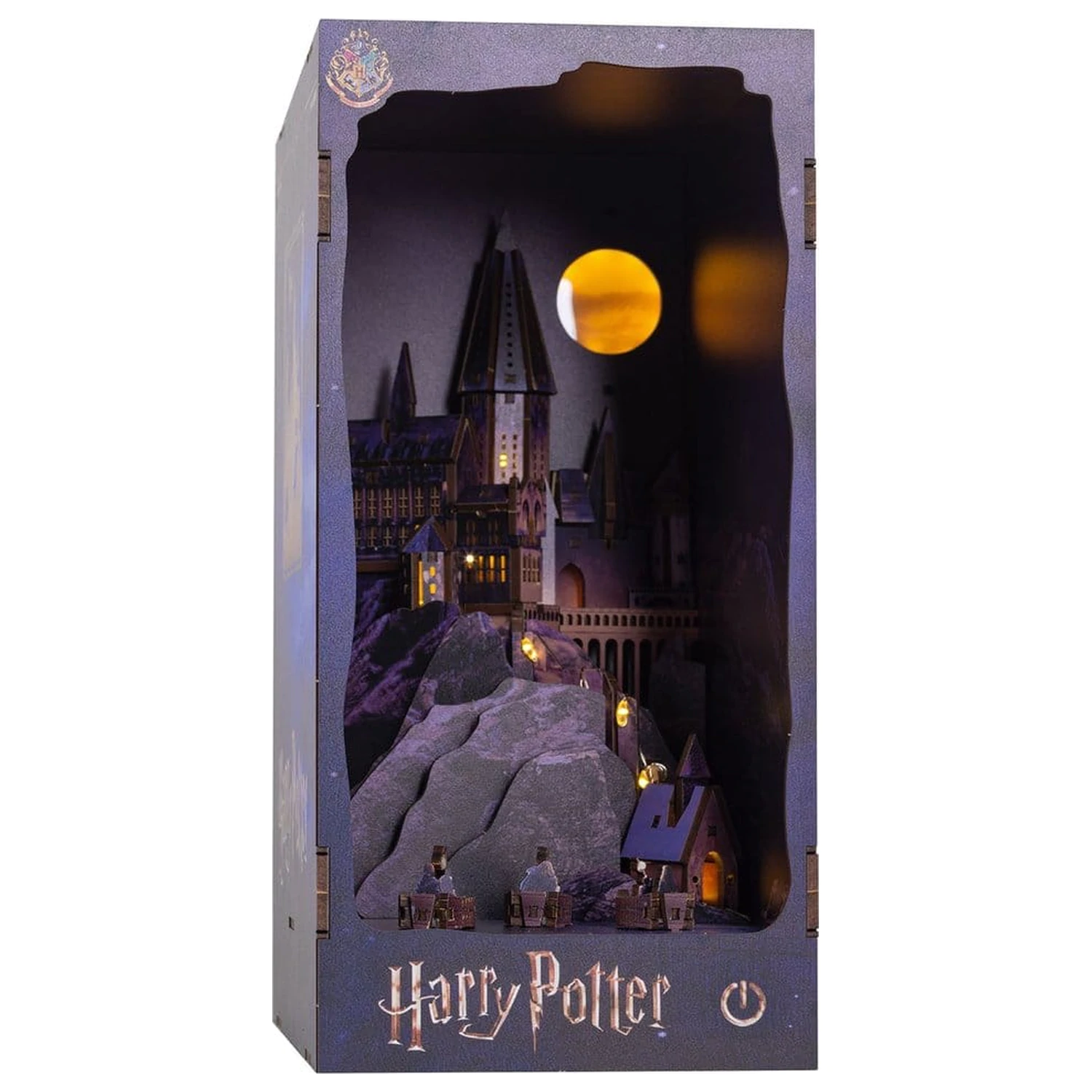 Harry Potter Tiny Adventures Book Nook Mini Diorama grad Hogwarts 18 cm fotografija izdelka