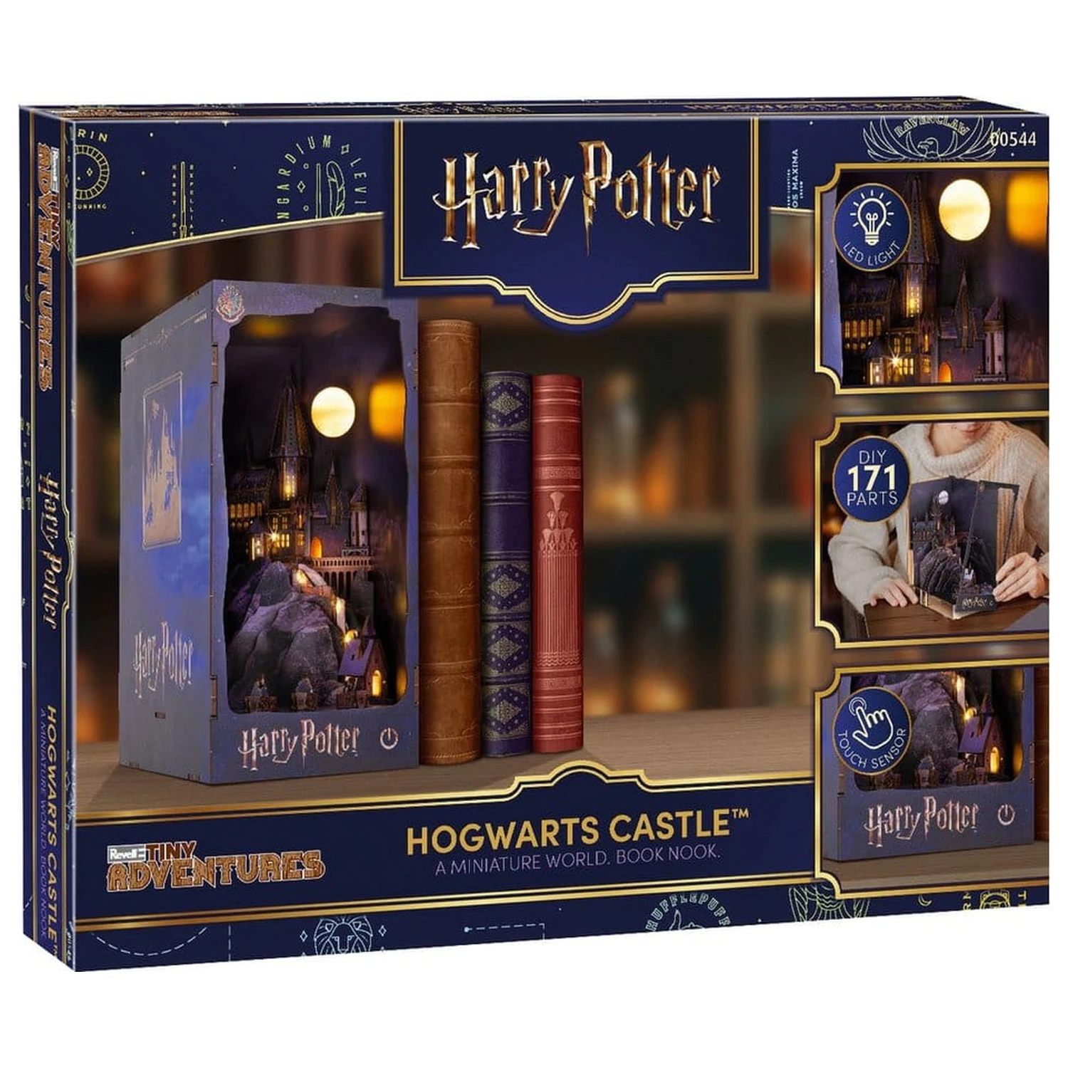 Harry Potter Tiny Adventures Book Nook Mini Diorama grad Hogwarts 18 cm fotografija izdelka