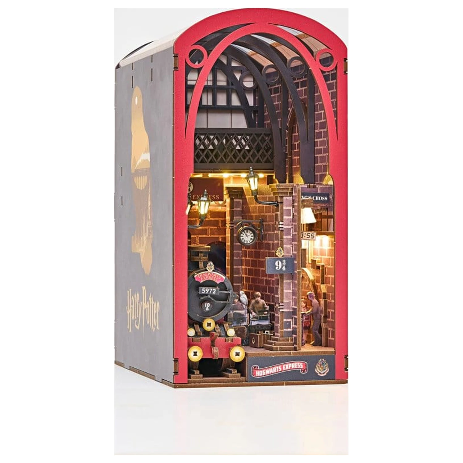 Harry Potter Tiny Adventures Book Nook Mini Diorama Hogwarts Express 18 cm fotografija izdelka