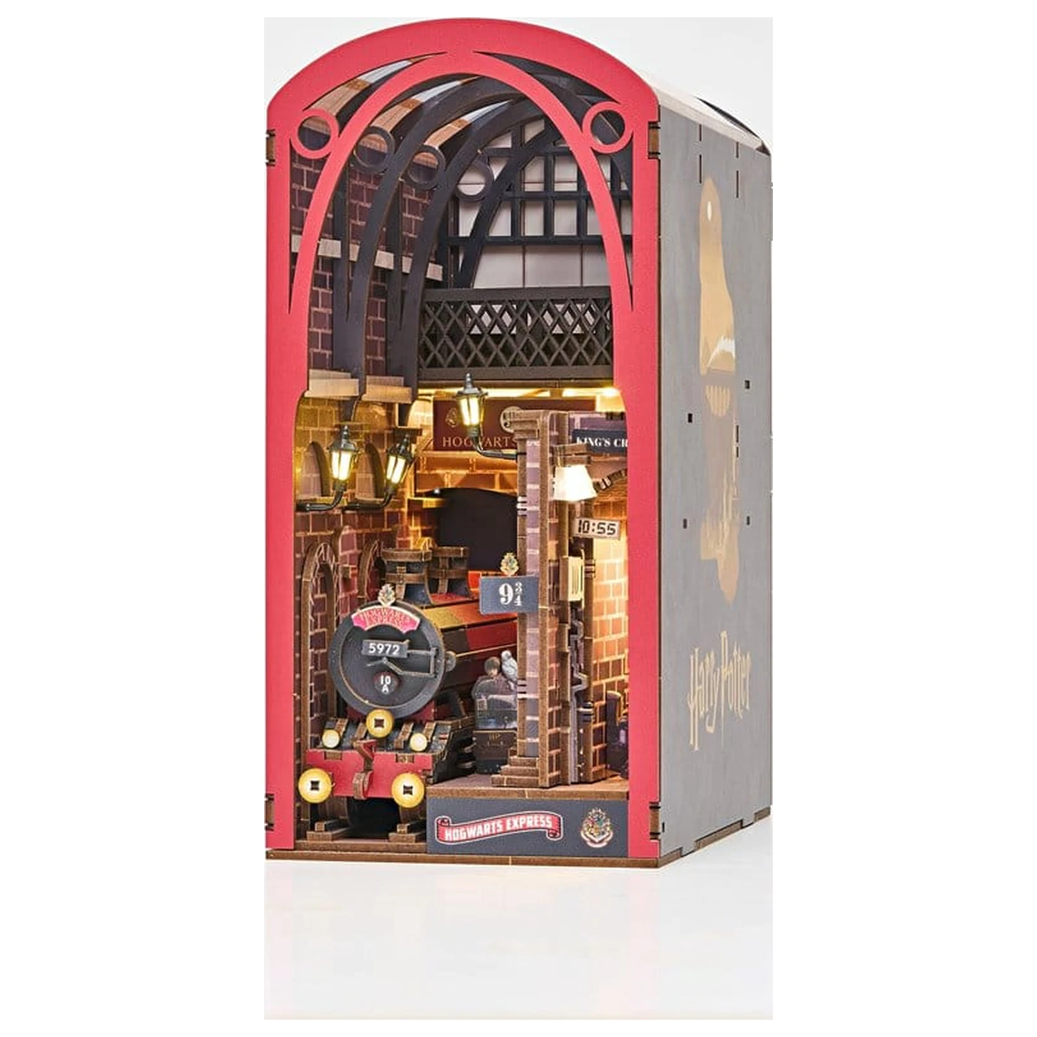 Harry Potter Tiny Adventures Book Nook Mini Diorama Hogwarts Express 18 cm fotografija izdelka