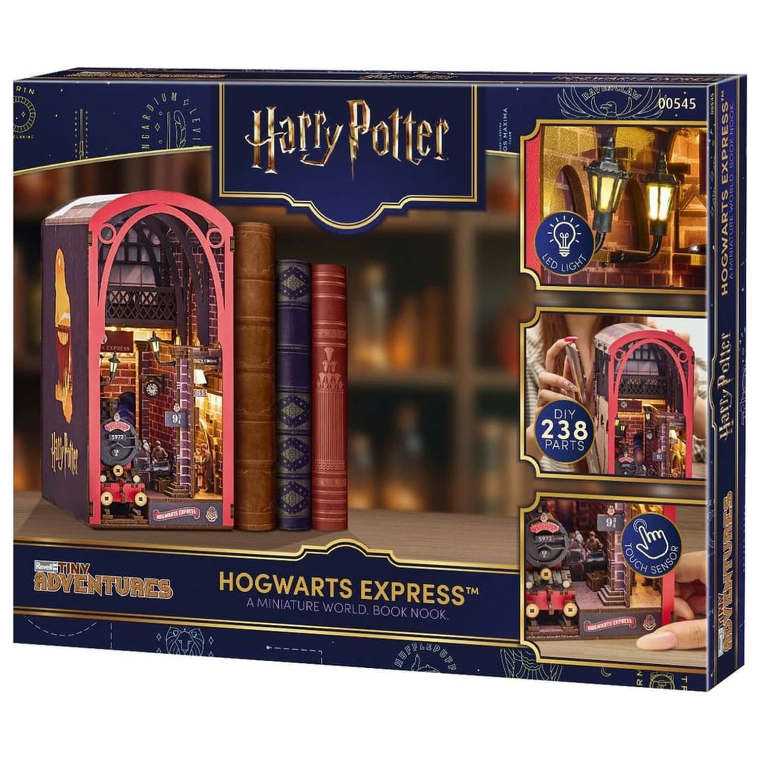 Harry Potter Tiny Adventures Book Nook Mini Diorama Hogwarts Express 18 cm fotografija izdelka