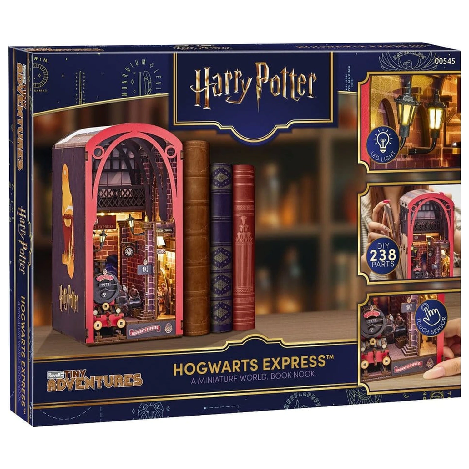 Harry Potter Tiny Adventures Book Nook Mini Diorama Hogwarts Express 18 cm fotografija izdelka