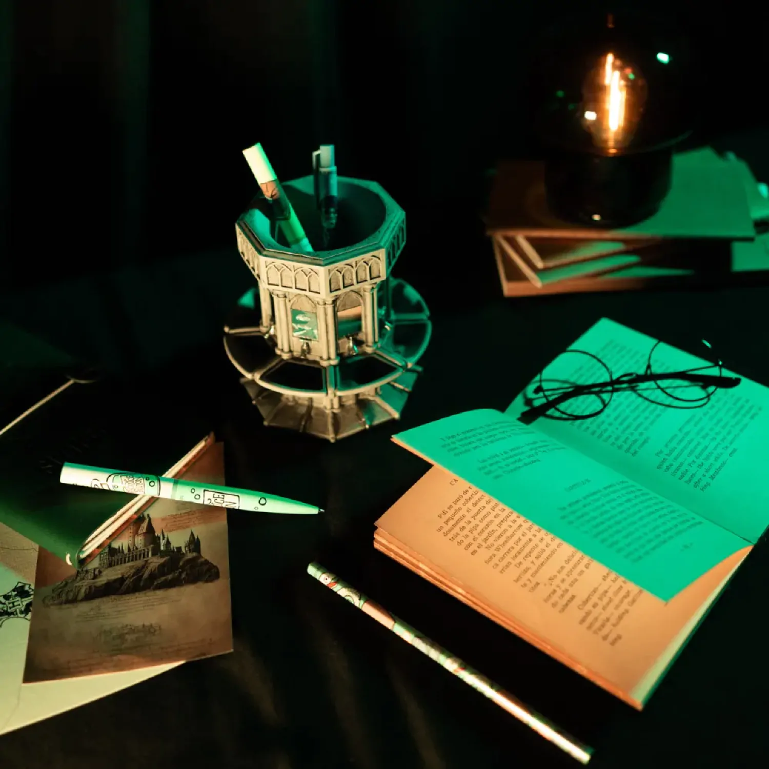 Harry Potter Škatlice za svinčnike + svinčniki fotografija izdelka