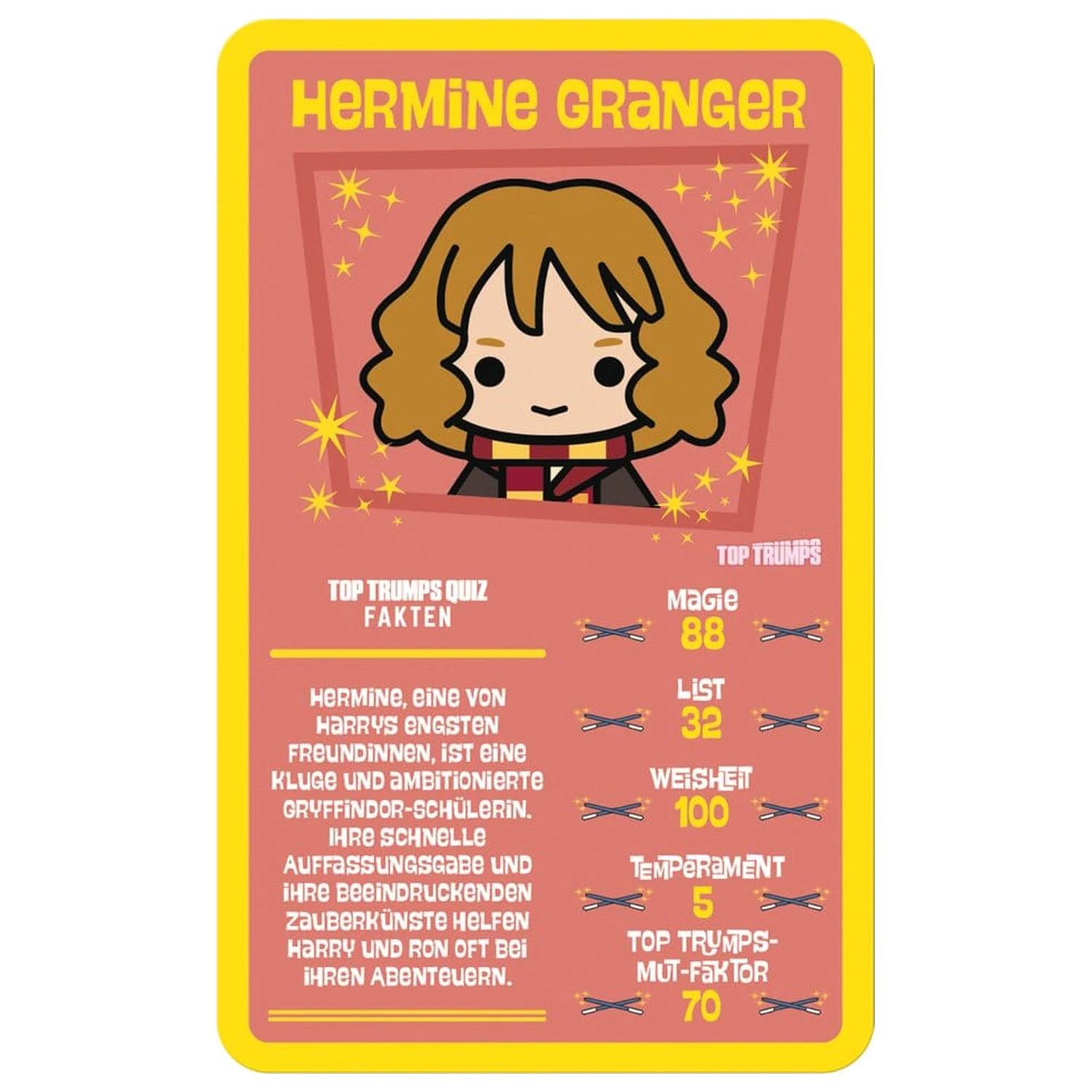 Harry Potter igra s kartami Top Trumps Chibi Style *German Version* fotografija izdelka