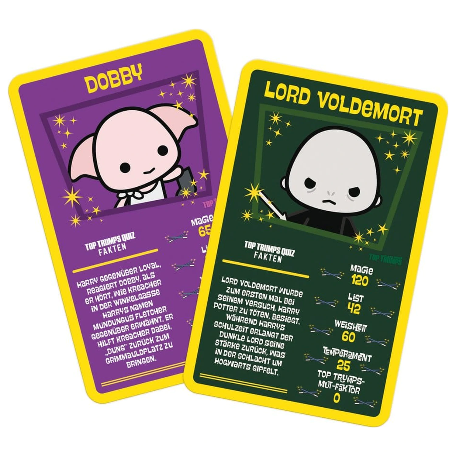 Harry Potter igra s kartami Top Trumps Chibi Style *German Version* fotografija izdelka