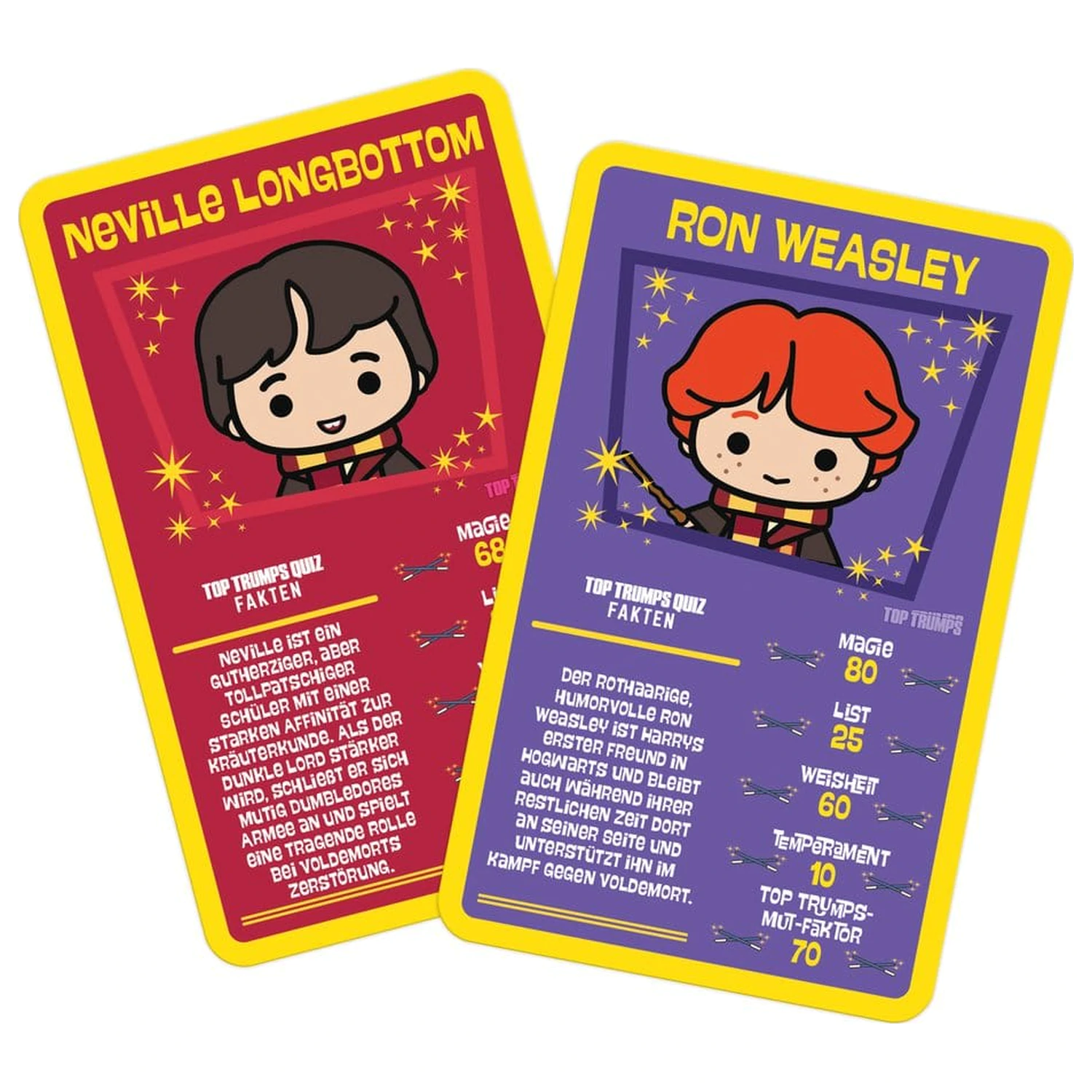 Harry Potter igra s kartami Top Trumps Chibi Style *German Version* fotografija izdelka