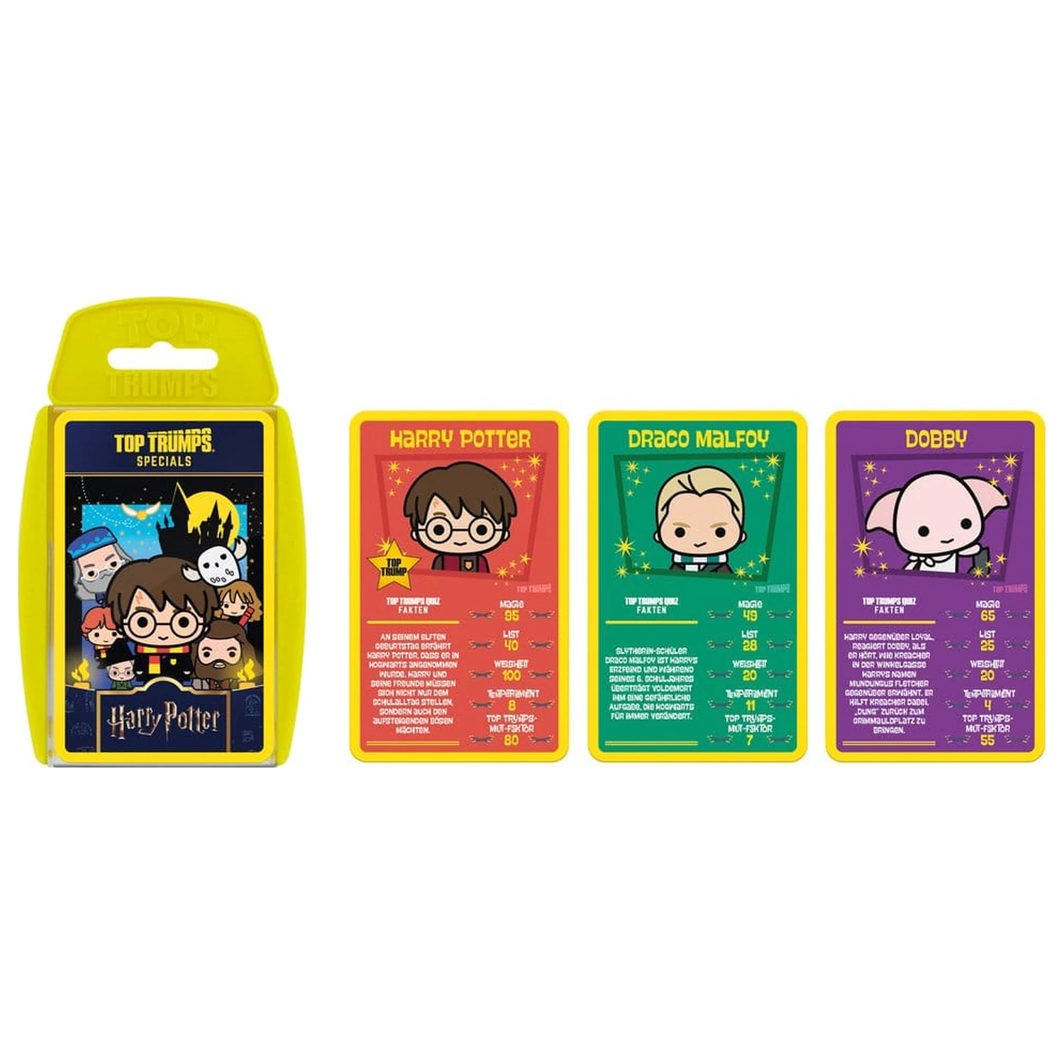 Harry Potter igra s kartami Top Trumps Chibi Style *German Version* fotografija izdelka