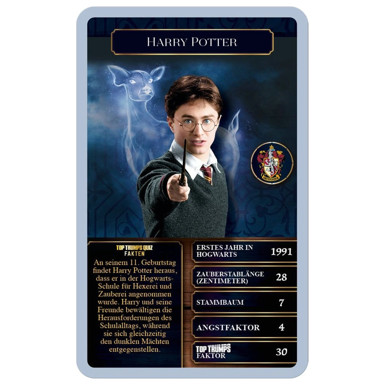 Harry Potter Card Game Top Trumps Witches and Wizards Nova različica *Nemška različica* fotografija izdelka