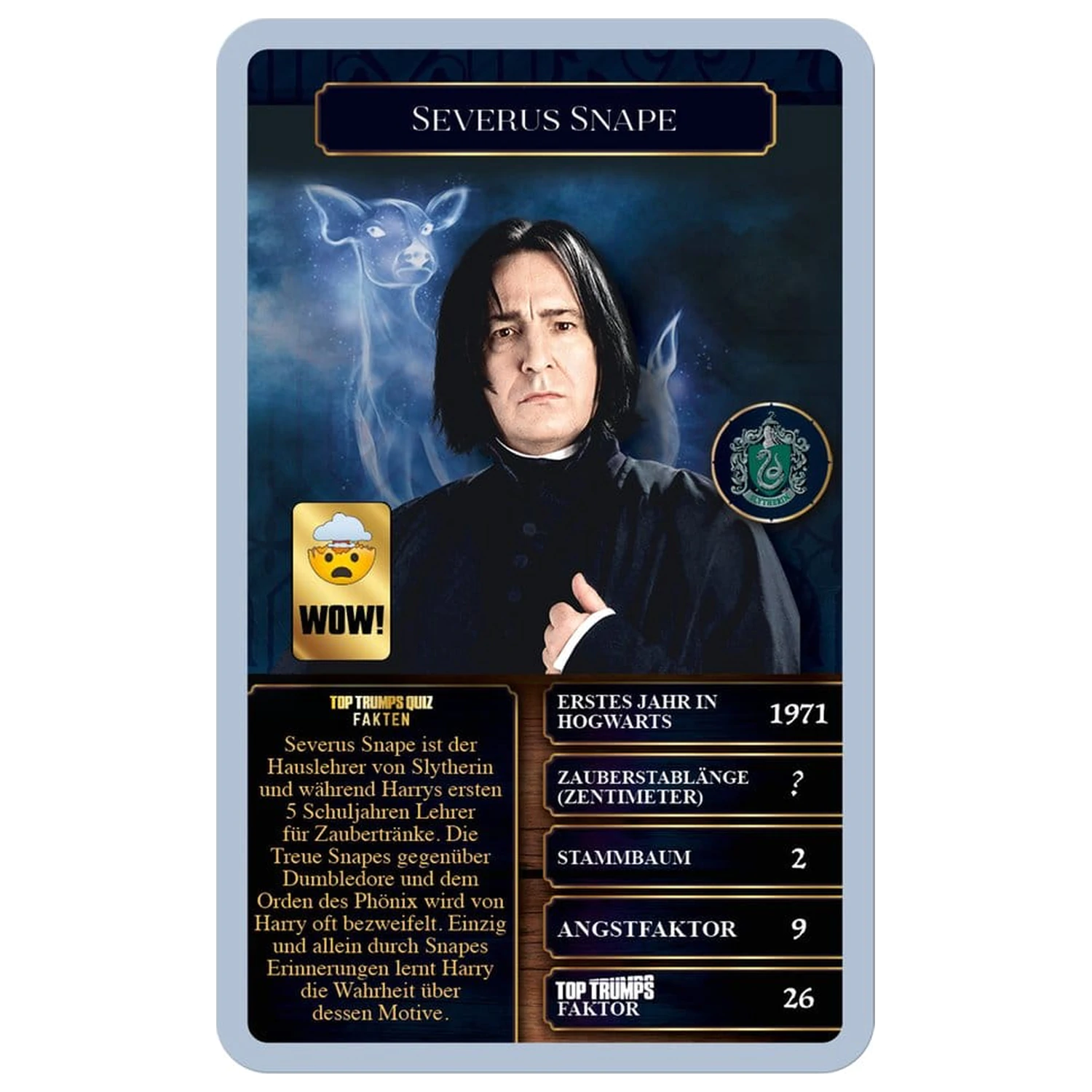 Harry Potter Card Game Top Trumps Witches and Wizards Nova različica *Nemška različica* fotografija izdelka