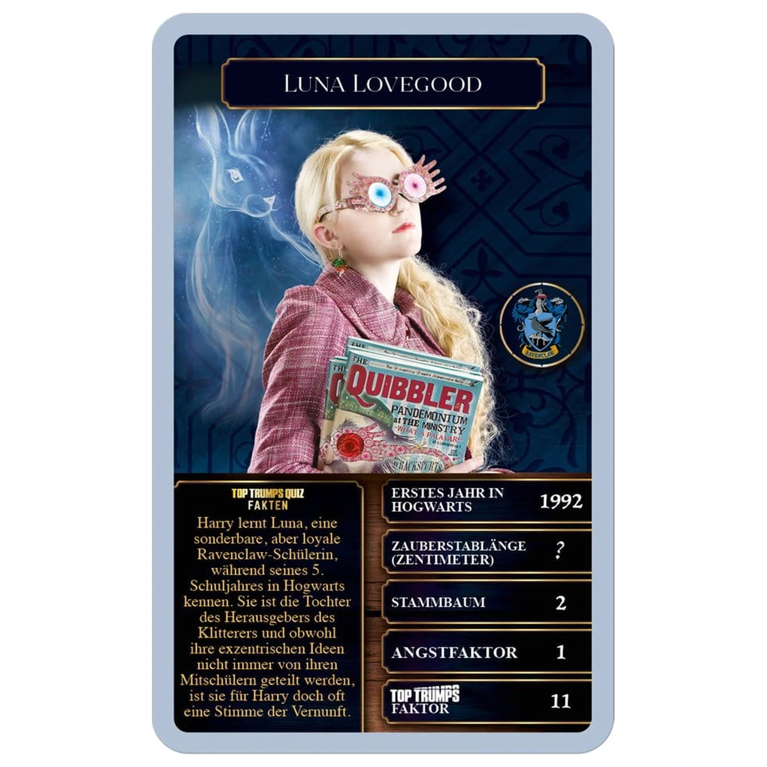 Harry Potter Card Game Top Trumps Witches and Wizards Nova različica *Nemška različica* fotografija izdelka