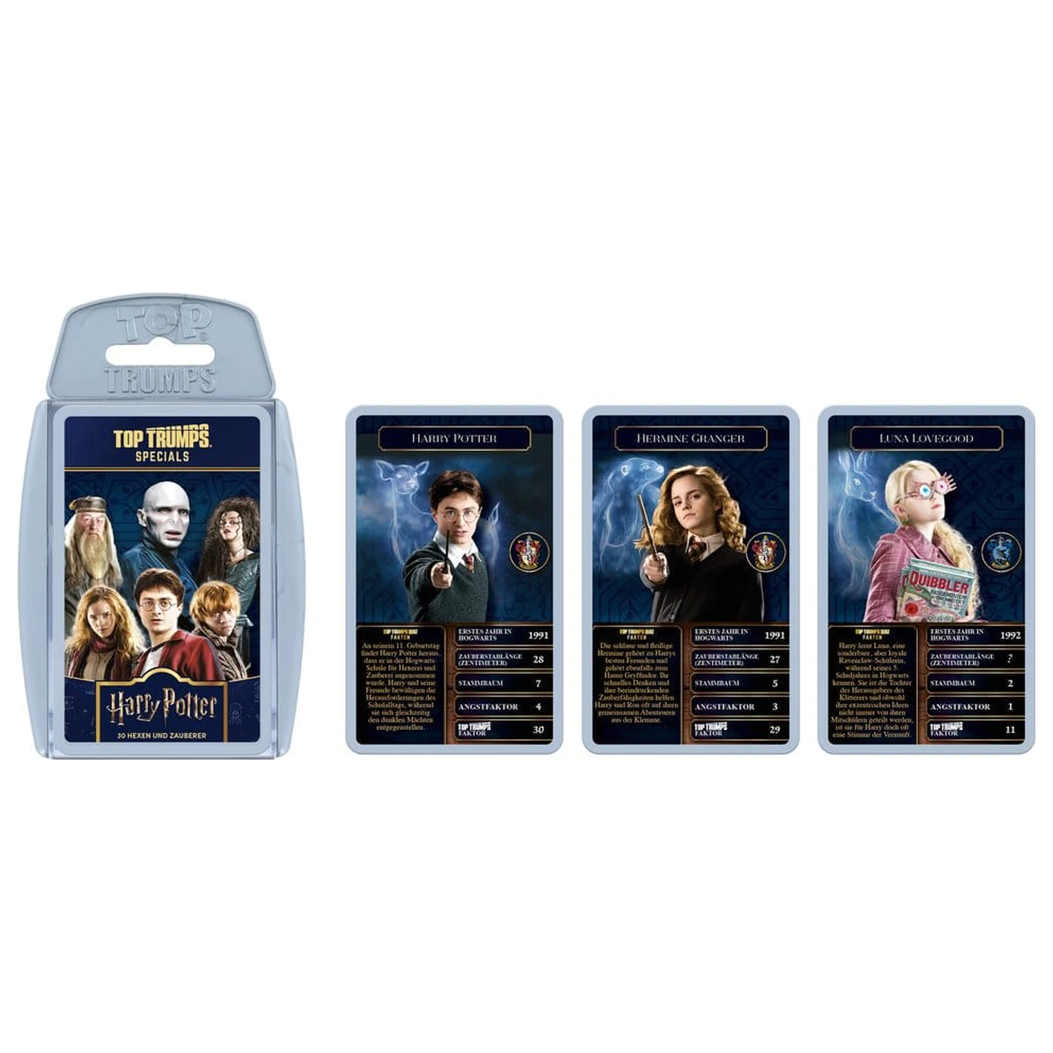 Harry Potter Card Game Top Trumps Witches and Wizards Nova različica *Nemška različica* fotografija izdelka