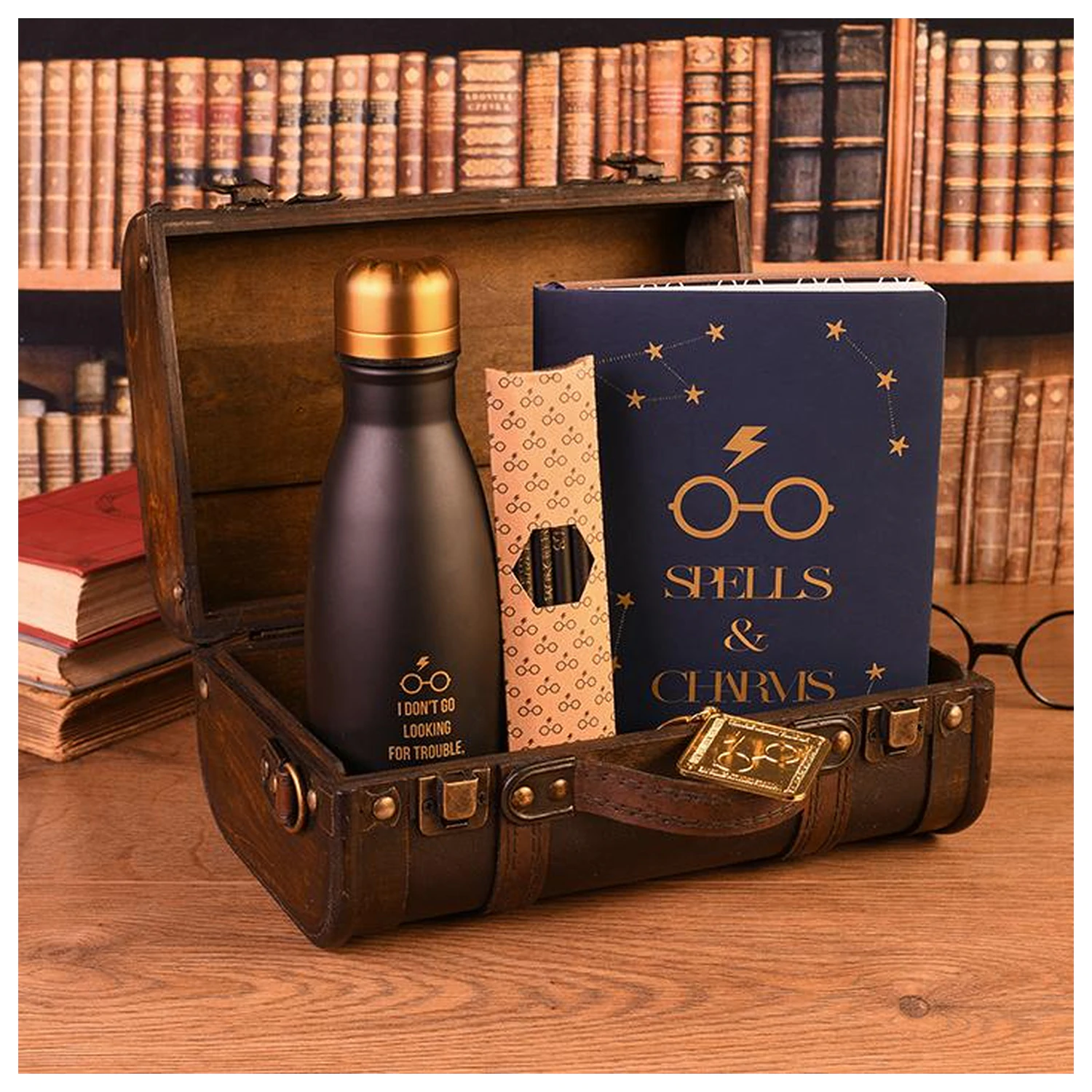 Harry Potter Premium darilni komplet skrinja Trouble Finds Me fotografija izdelka