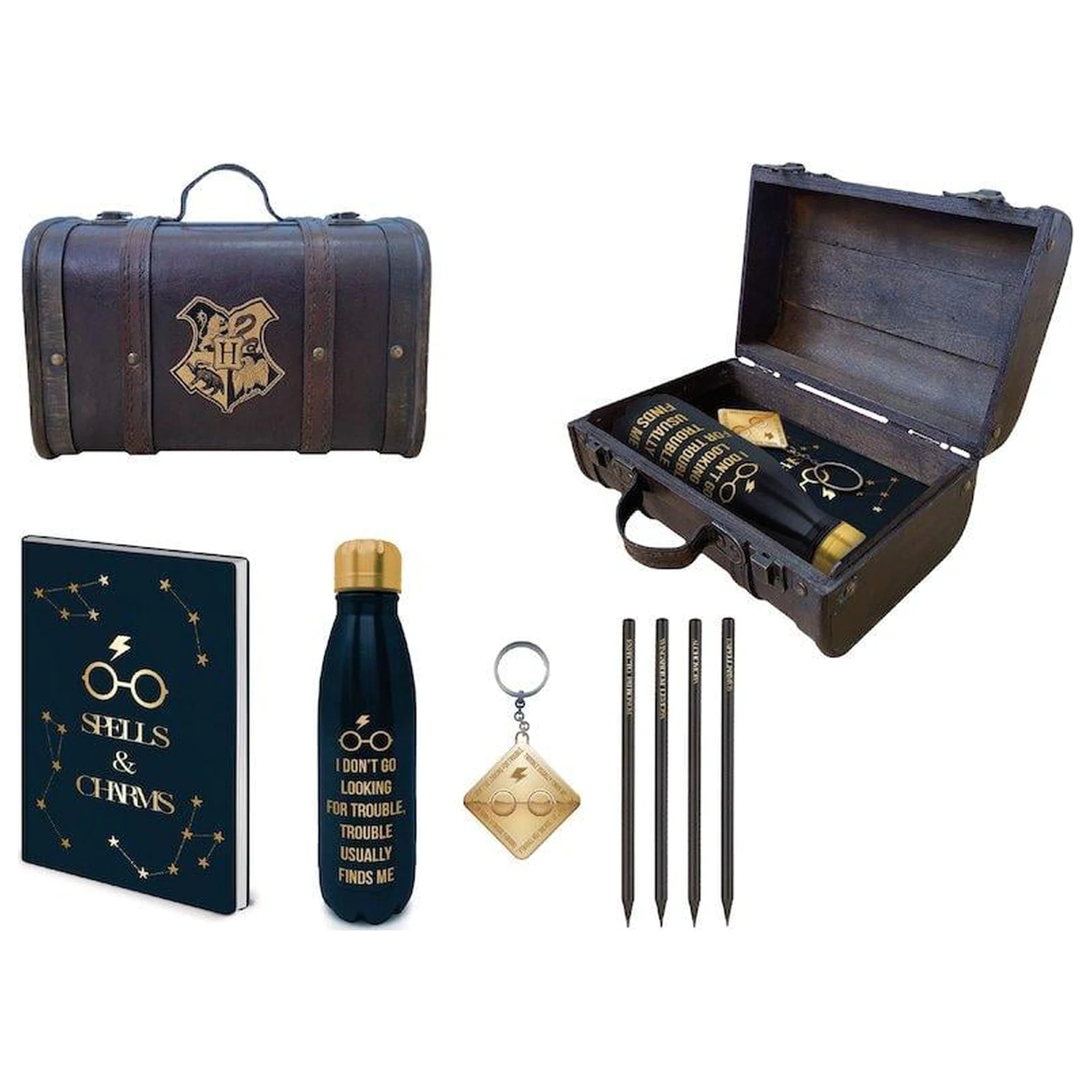 Harry Potter Premium darilni komplet skrinja Trouble Finds Me fotografija izdelka