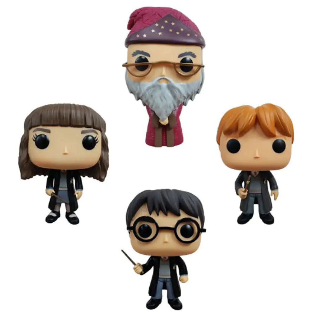 Harry Potter POP! Movies Vinilna figura 4-Pack W1 9 cm fotografija izdelka