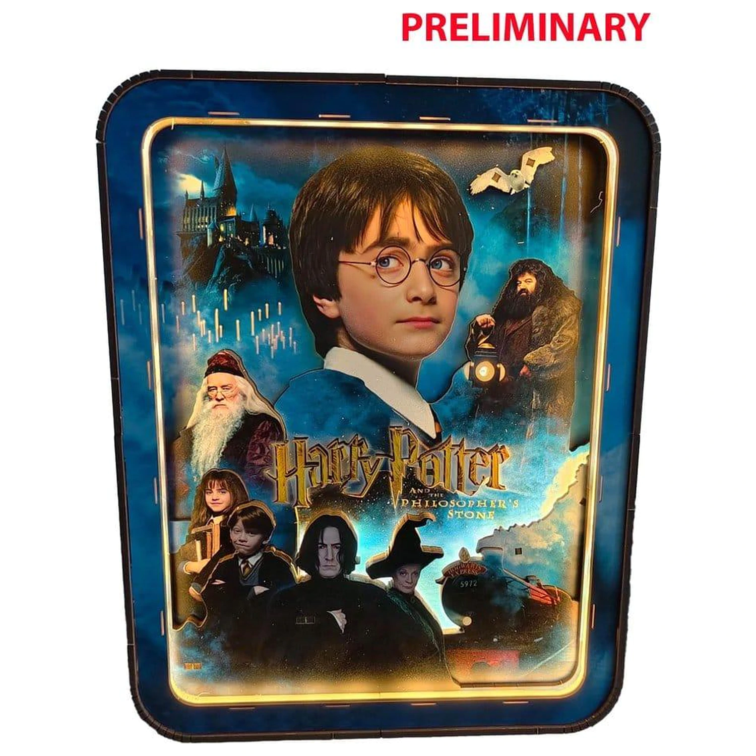 Stenski okvir Harry Potter The Philosopher's Stone xxpc + LED luč fotografija izdelka