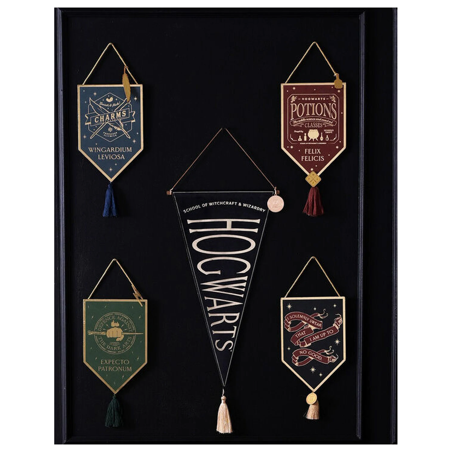 Harry Potter Wingardium stenski obesek fotografija izdelka