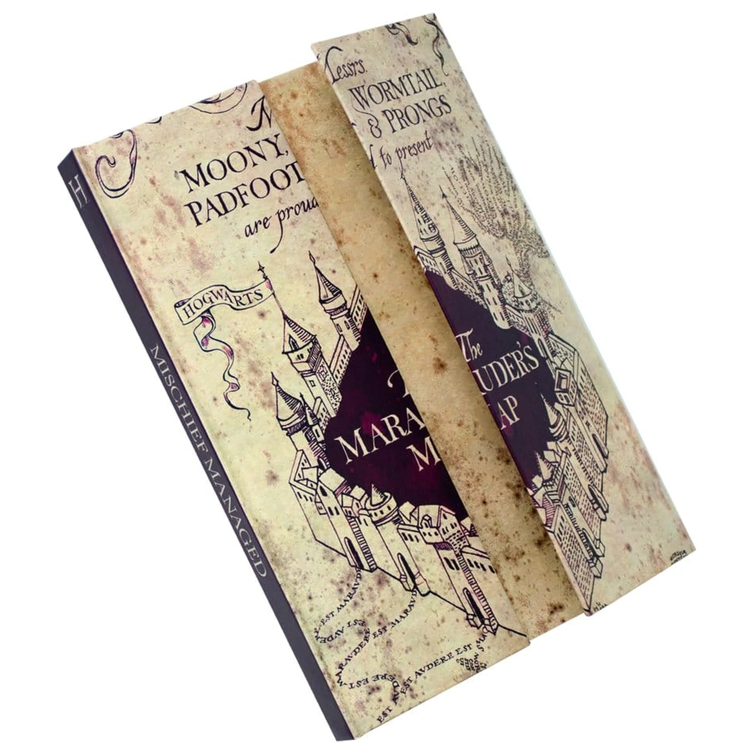Harry Potter Beležnica A5 Marauder's Map fotografija izdelka