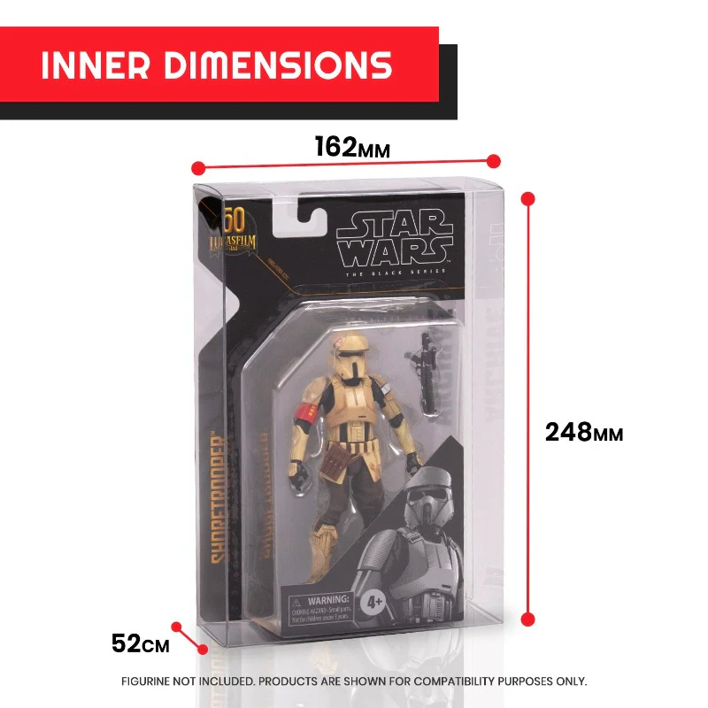 Hasbro Star Wars The Black Series Archive 50th Pack 10 zaščitnikov fotografija izdelka