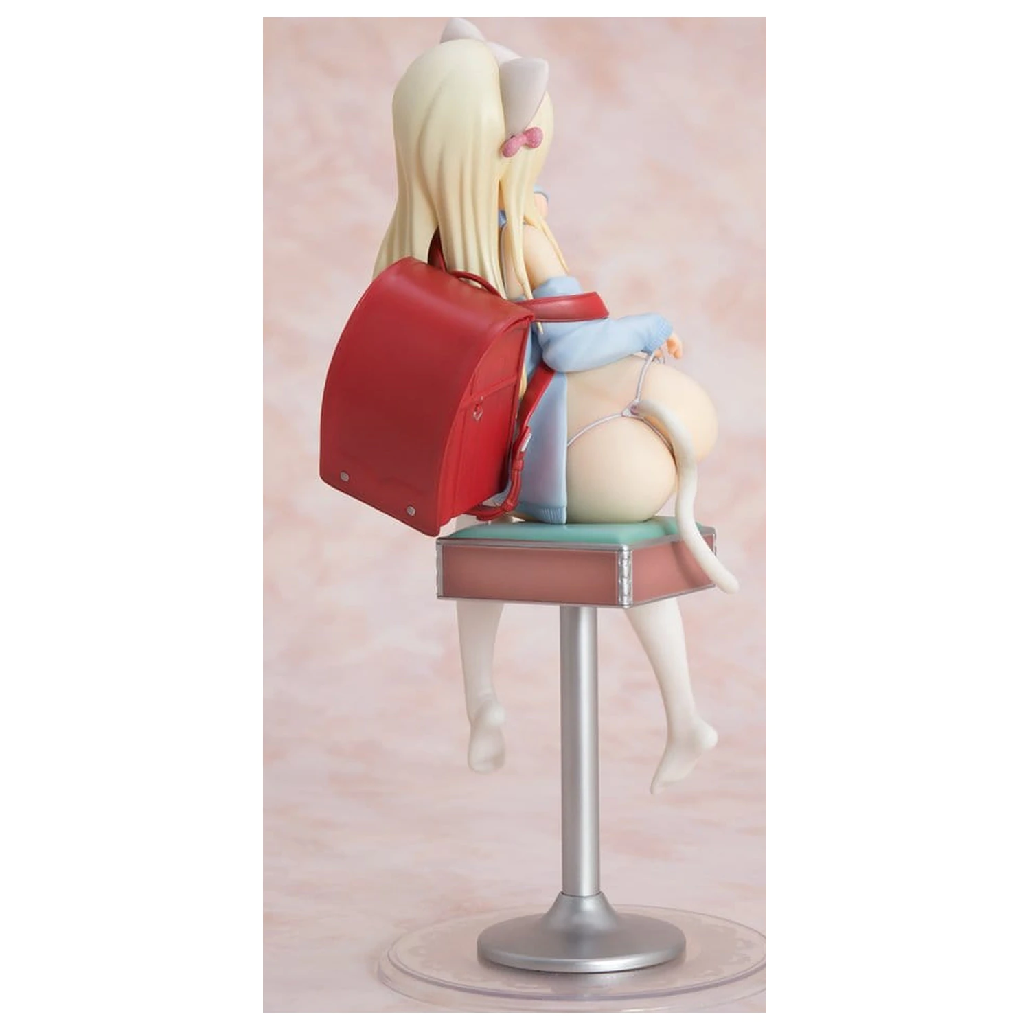 Hatsukoi Ribbon PVC figura 1/6 Yuu White cat Ver. 25 cm fotografija izdelka